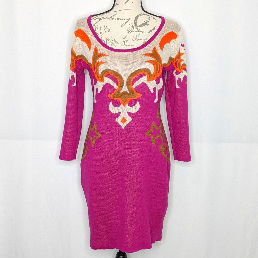 EUC Miami long sleeve sweater dress